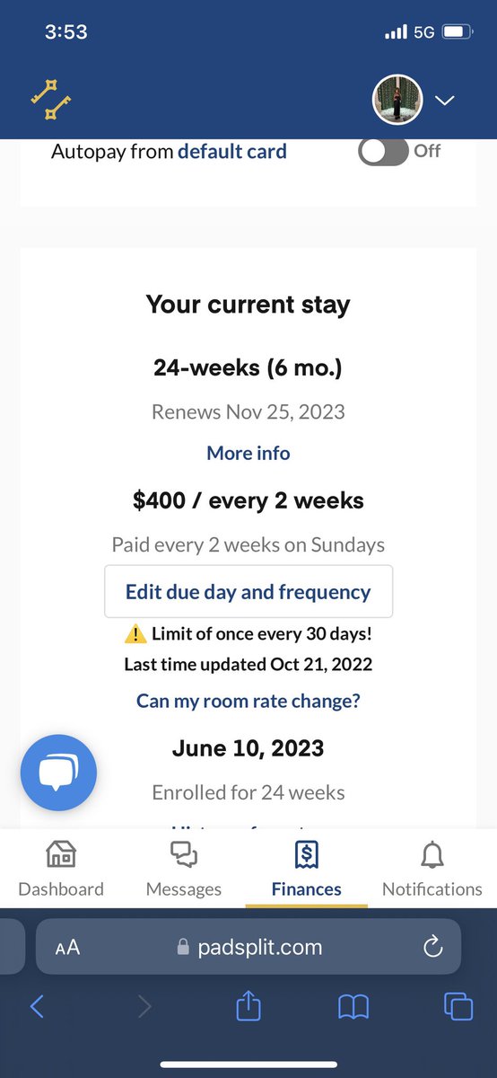artkid101's tweet image. Finances in the toilet. #Padsplit #HousingCrisis
