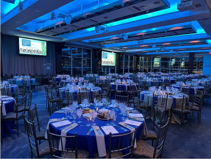 SuttonHagueLaw's tweet photo. 11/16: SHLC attorney Brett Sutton and his wife Cheryl attended the annual dinner of the College of Labor and Employment Lawyers in NYC.  Brett is a Fellow and Chair of the Ninth Circuit North Credentials Committee. https://t.co/xQmwEt7TgF