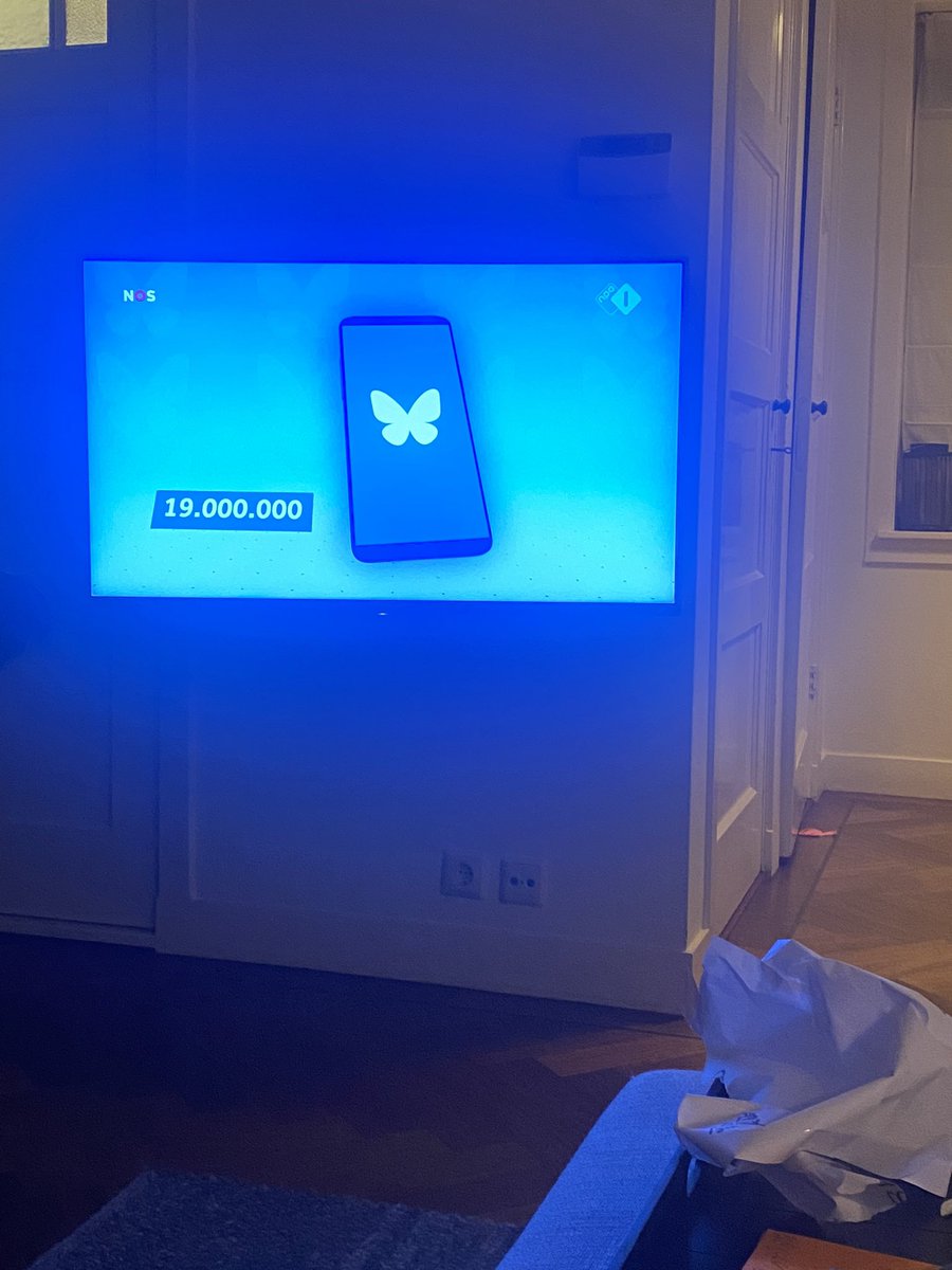 Bam! 💪 #bluesky #journaal