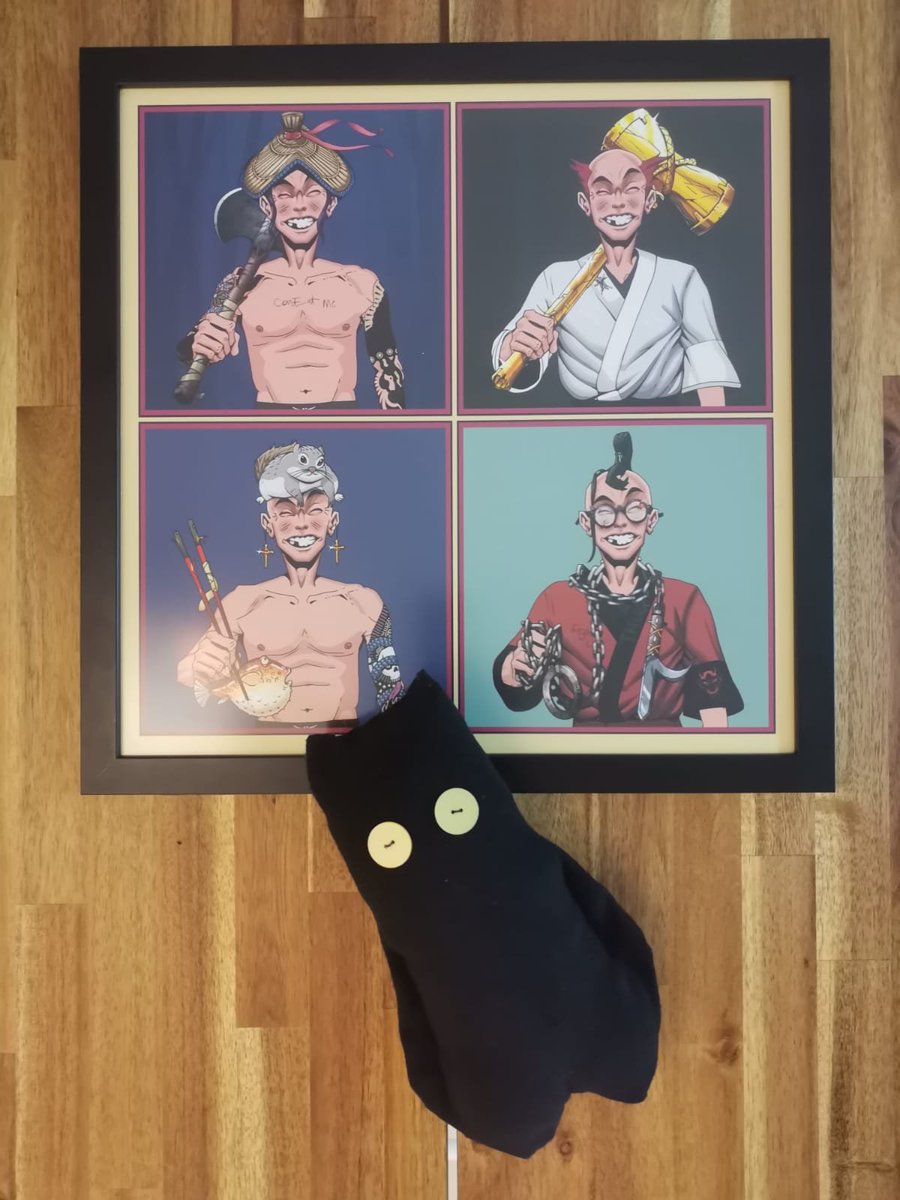 FiLnice8's tweet image. 🪟 2 weeks ago i prepared my Cheery Haru's as i wanted them to look...i envisioned 4 of them in a way that reminded me of Shoji...i ain't Japanese but i admire Japanese culture a lot...so i visited a place that does high-quality prints for artists and photographers mostly...this…