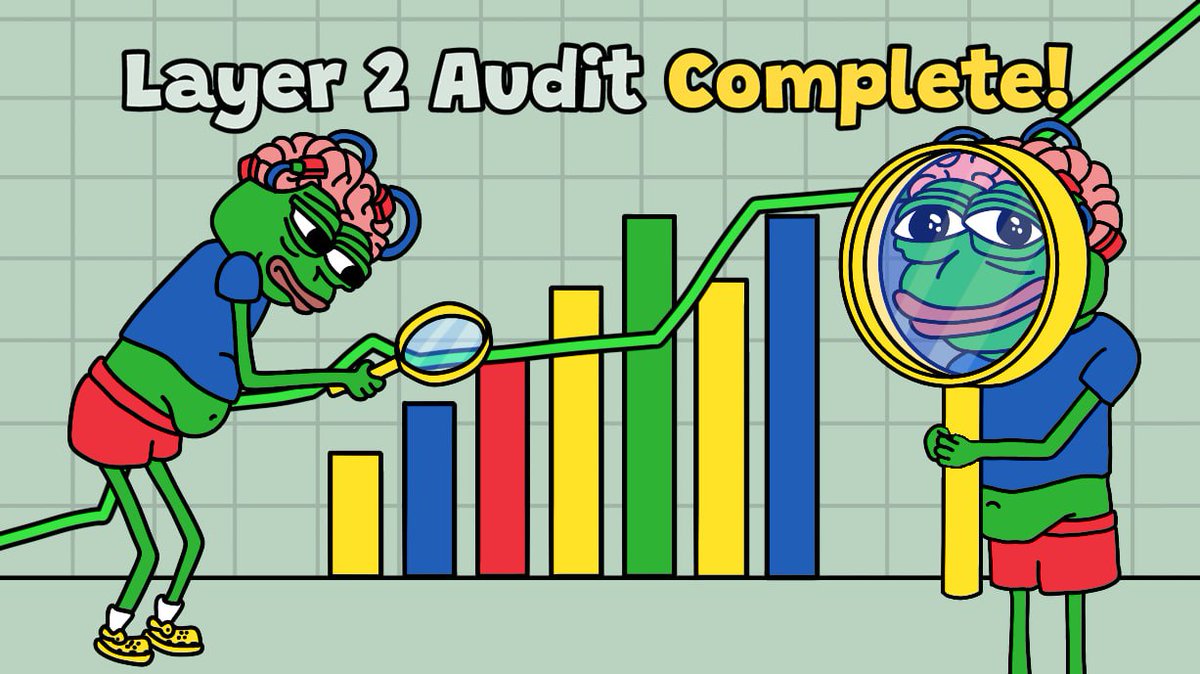 LAYER 2 AUDIT COMPLETE

Today we have some exciting news to share with the community!

As you’ve probably noticed, the presale is ending in less than a month.

The token and fully operational Layer 2 will launch a few days after the presale has concluded.

We are happy to share