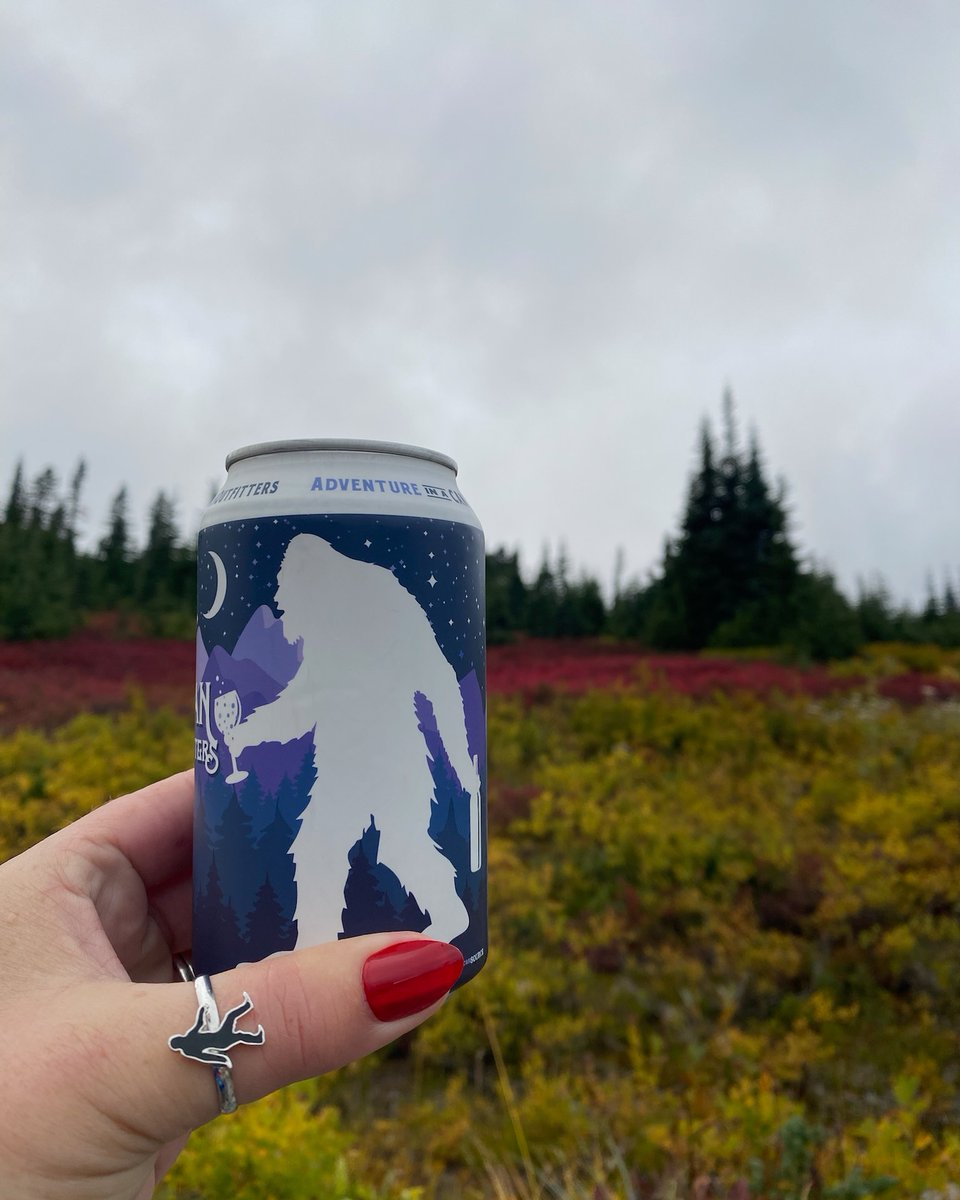 CascadianWine's tweet photo. Spotted: The elusive Cascadian Outfitters Sasquatch taking in the vibrant colors of fall! 🍂🥂
#CascadianOutfitters #SasquatchSeason #Fall #AdventureInACan #GreatOutdoors #Sustainable #FamilyOwned #Vegan #DrinkLocal #PNW #WAWine #Bubbles #CannedWine https://t.co/gd7HpAKO4F