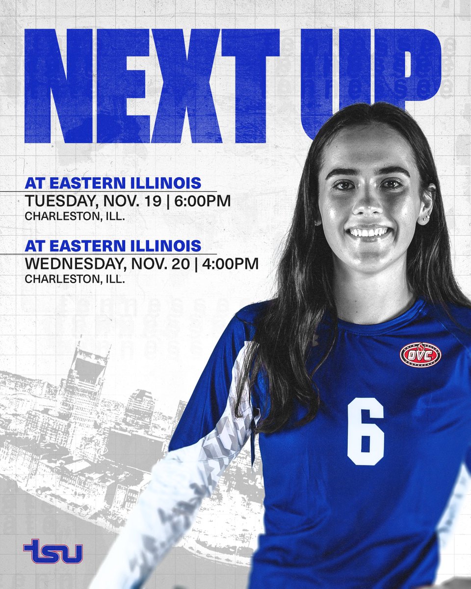 Next 🆙

We cap off the regular season with two matches at EIU!

#RoarCity x #CultureVsCulture