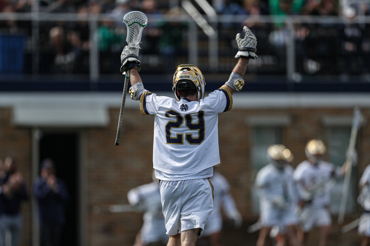 Notre Dame Lacrosse tweet media