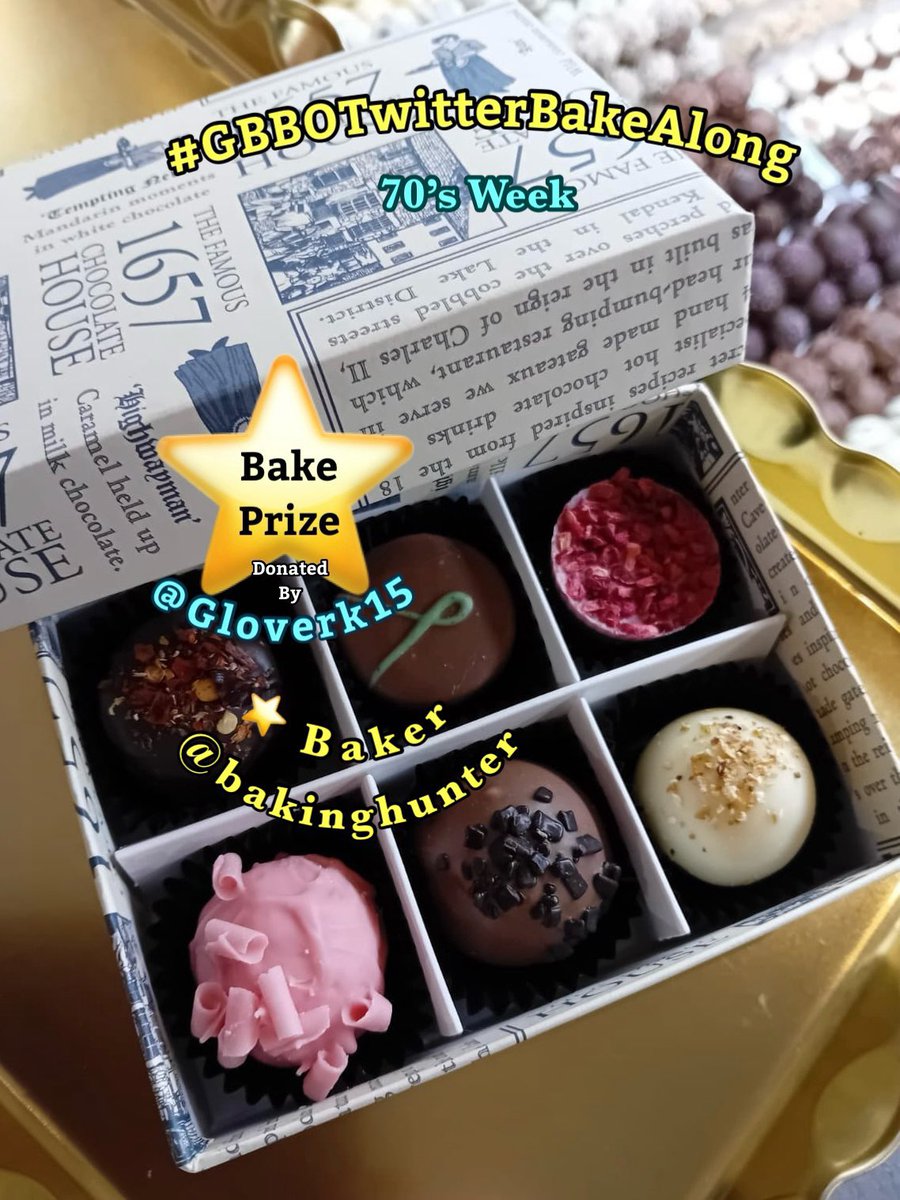thebakingnanna1's tweet image. Congratulations to our ⭐️baker @bakinghunter  🥳 we hope you  enjoy your lovely prize 😋and thank you to @Gloverk15 for donating them 🥰and thank you to everyone who baked along 😊