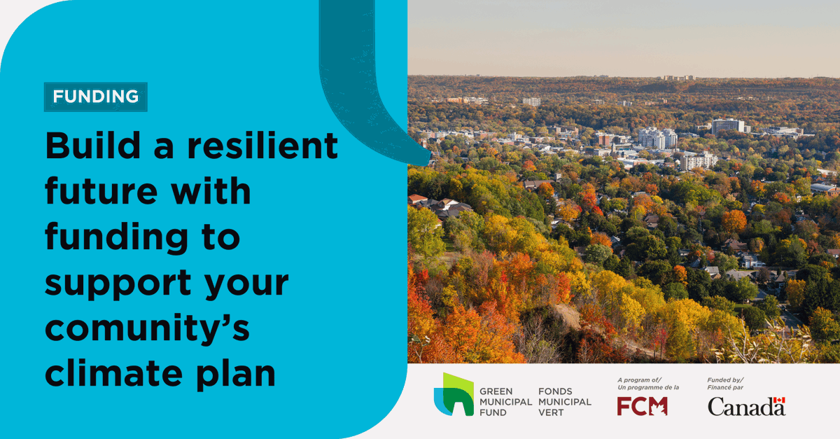 GreenMuniFund's tweet photo. Plan for a resilient #CDNmuni with funding that supports strategies for energy efficiency, weather preparedness, snow and rain management, and more. Apply now: https://t.co/b4slovGe50 https://t.co/1STnt2xpv8
