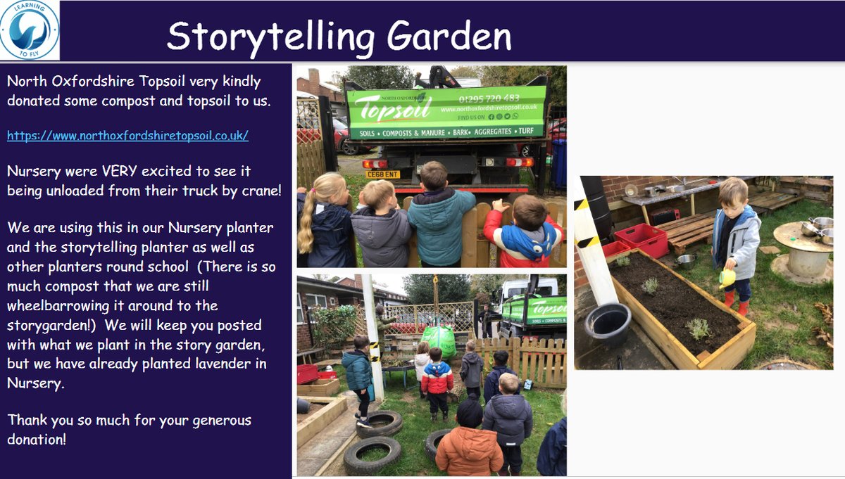 Have you heard about our wonderful storytelling garden? Come and check it out!