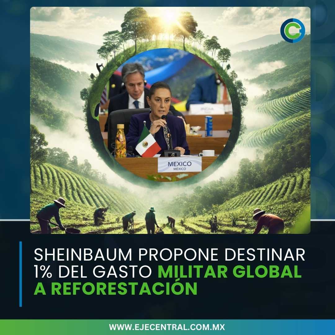 EjeCentral's tweet photo. #G20Brasil2024 | Implementado en #México desde 2018 bajo el sexenio de López Obrador, ha #reforestado más de un millón de hectáreas y capturado 30 millones de toneladas de CO2 anuales | https://t.co/JdiomopOkd https://t.co/NL3ajI7kMj