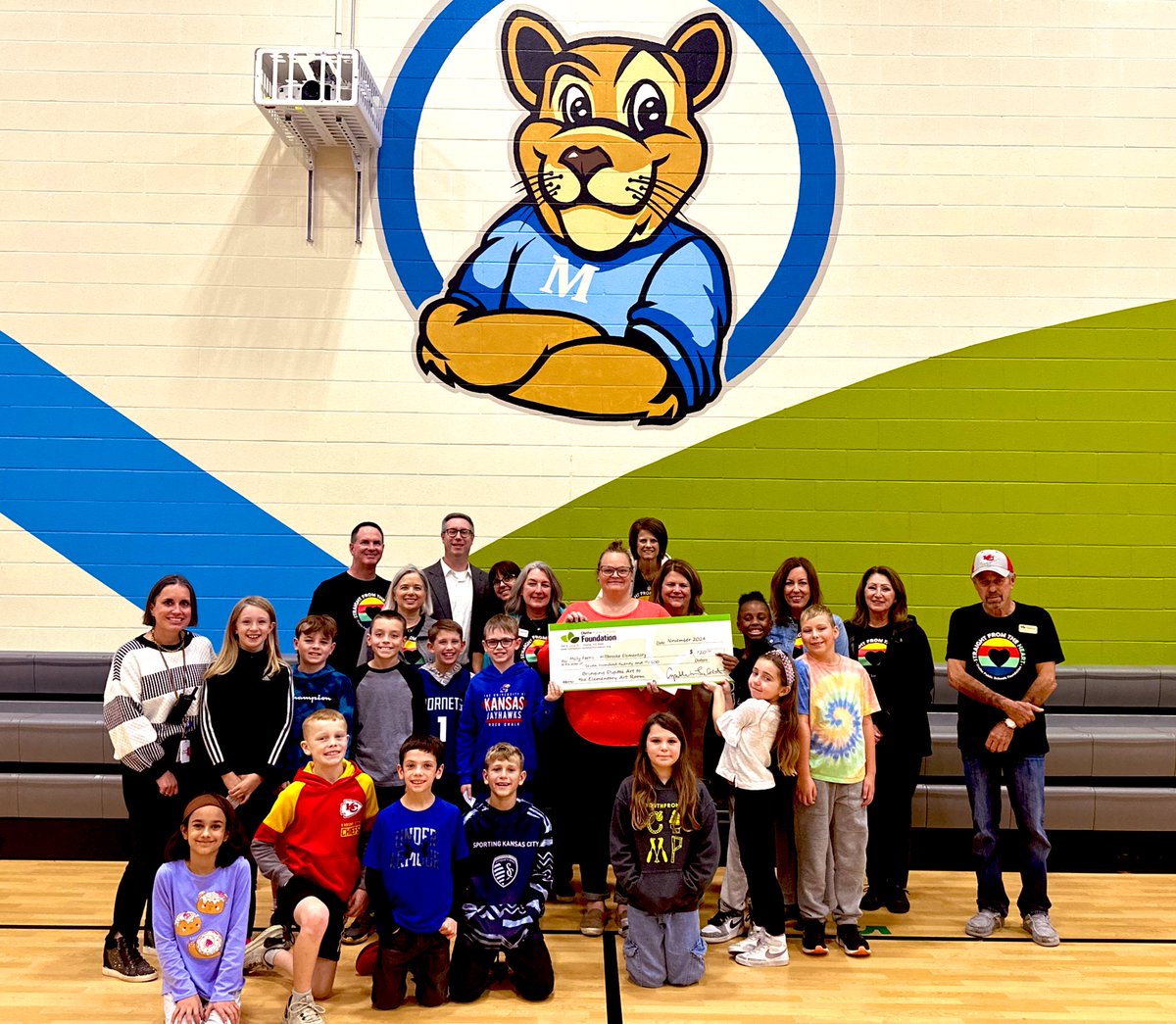 The OPS Foundation surprised Ms. Farris this morning from a grant she applied for!  We love what our foundation provides for our students and staff!