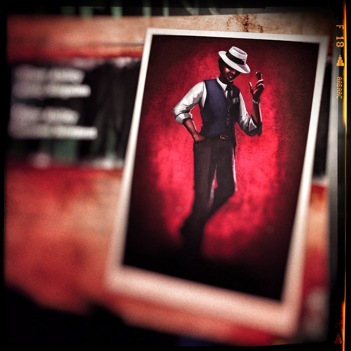 🍀🔪 Say what you will, but no one has luck in unlucky situations like Mada Rorrim.  Mada appears with the trickest of timings and is found anywhere that plays can be made...even when death is around the corner. #boardgames #tabletop #horror