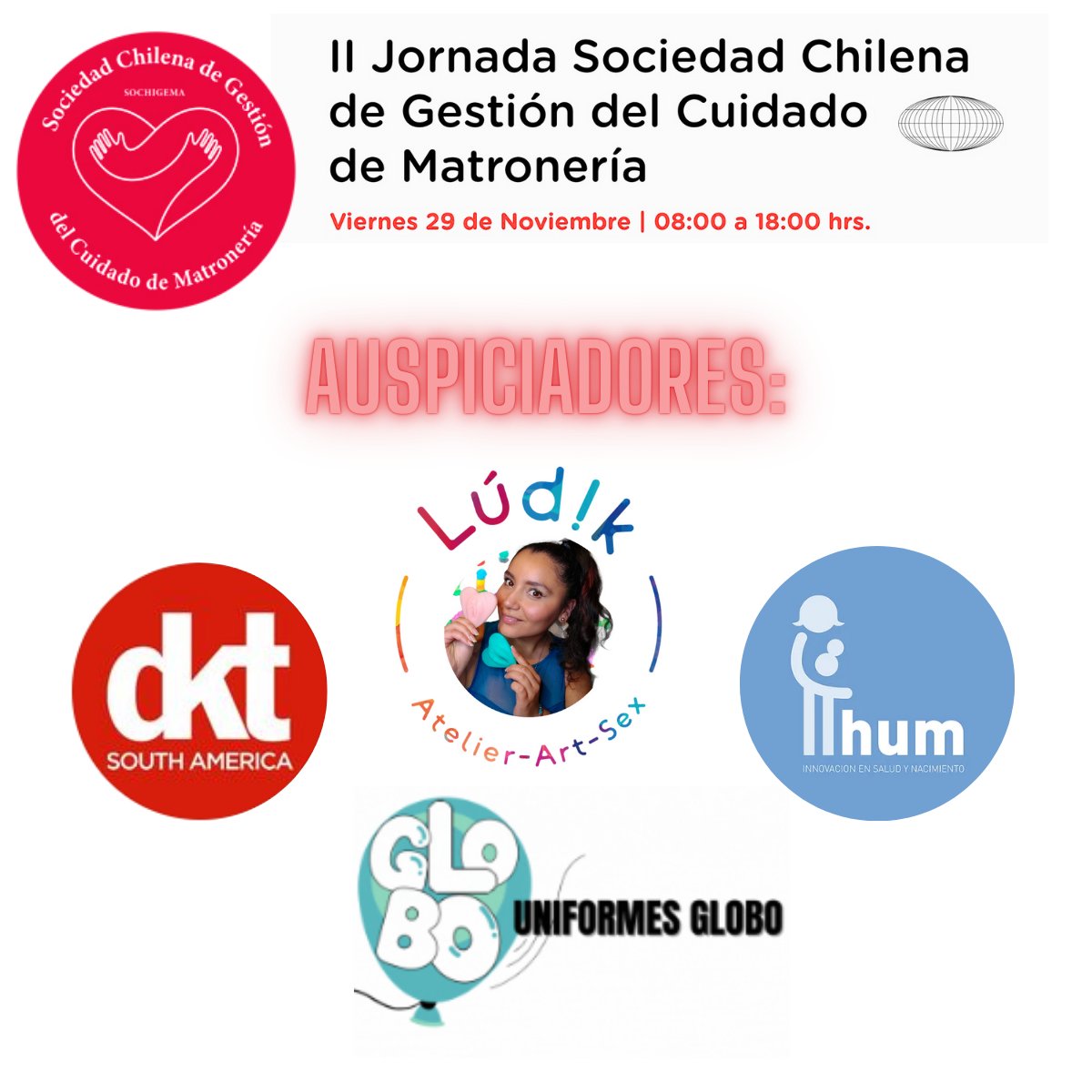 🔶 Ludik Atelier💜 se enorgullece de ser uno de los auspiciadores de esta jornada, donde estaremos presentes con nuestros modelos anatómicos, creados para apoyar la educación sexual integral y promover el bienestar pélvico. Preinscríbete QR 👈 #matroneria
lnkd.in/eza_EaPR