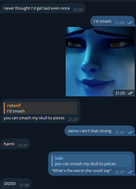 Hekezz's tweet photo. Never been rejected this hard https://t.co/31FLsqekfu