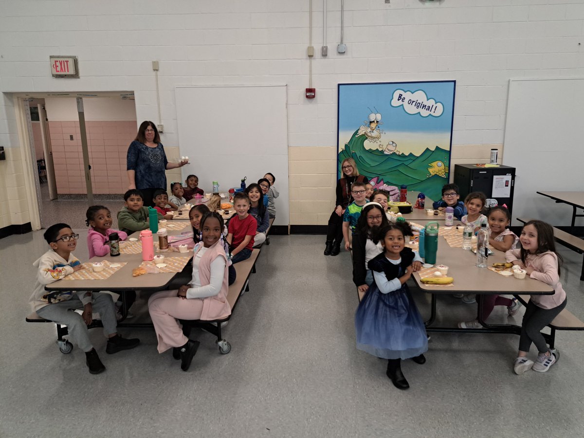 Fun times are happening in our JQA Cafeteria! First, we have our Junior Chefs Club making a fun Thanksgiving Treat....and then we also have our Class of the Month celebrating with an Ice Cream Party!