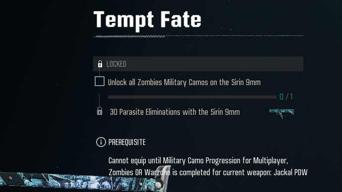anyone else see the new gun (Sirin 9mm/FMG9) in camos? @BlackOps6Intel <a href="/PrestigeIsKey/">.</a> <a href="/M3RKMUS1C/">Erik</a>