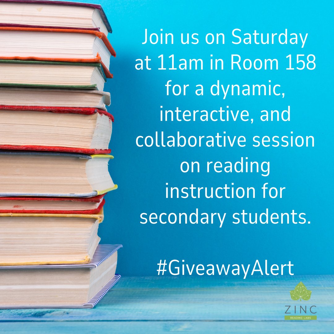 ZincLearning's tweet photo. The Zinc team will be at #NCTE24 National Conference for the National Council of Teachers of English in Boston, MA, November 22-24.

Learn more about Zinc's fresh, research-backed approach at our session Saturday at 11am in Room 158 and come by Booth 434 in the Exhibit Hall! https://t.co/1dpcbwmu0K