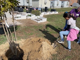 WingateESNC's tweet photo. Today fourth grade got to plant trees. Thank you to Union County Forestry for teaching our students about the importance of trees. #wingateagtech @AGHoulihan @UCPSNC @TopperJenn58692 https://t.co/9vgvGmjymQ