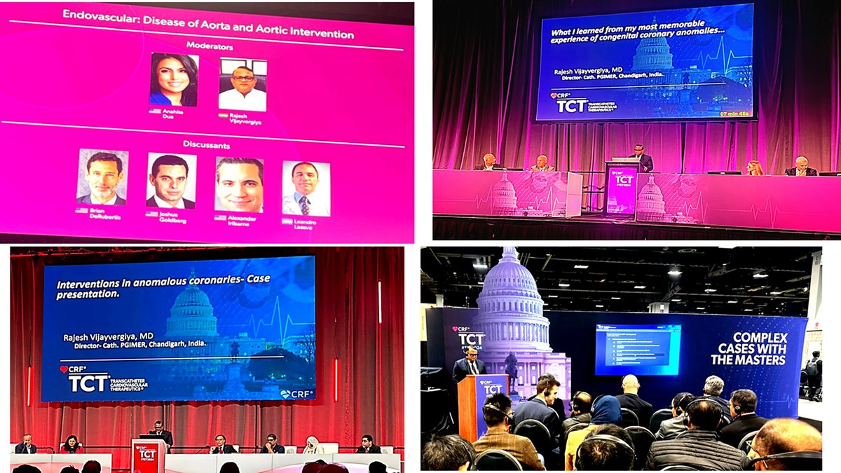 A fantastic experience of cutting-edge research, innovative technologies, and networking at #TCT2024. Delivered a keynote lecture on "PCI of anomalous coronary....." <a href="/TCTMD/">TCTMD</a> <a href="/TCTConference/">TCT Conference</a>.