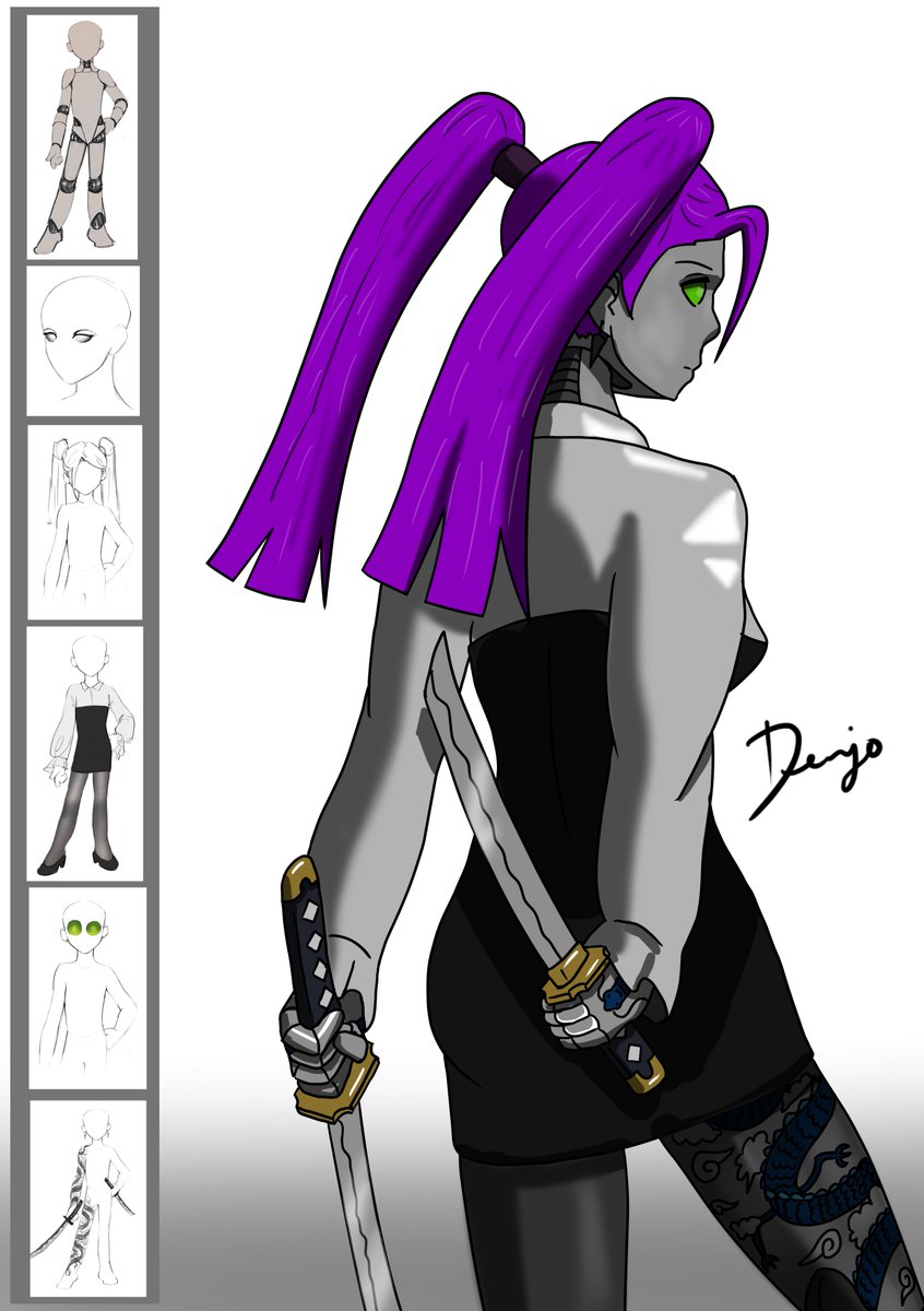 Denjo_art's tweet photo. Tried @samdoesarts Pause Art Challege

Tried to do It with Speed - Will Try one with a little more effort Next time https://t.co/OGmyDcOZus