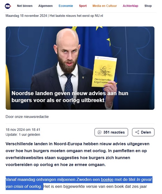 LowikRonald's tweet image. Een dergelijke actie – of als straks het kabinet valt brieven voor #nieuweverkiezingen – zal ook bij ons niet lang op zich laten wachten en iemand moet die boekjes bezorgen.

#beurstip #oorlog

PS – Ja, ik heb ze al in portefeuille (eigenbelang).

nu.nl/buitenland/633…