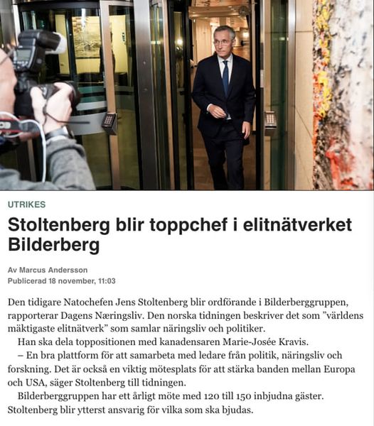 GreweConny's tweet photo. Jag kommer ihåg när Bilderberggruppen var en konspirationsteori.

🐧 https://t.co/Vh5yJe5BQO