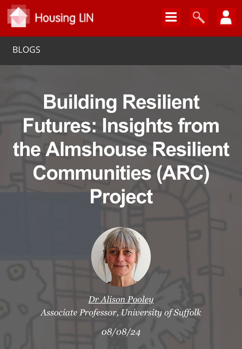 Jeremy_HLIN's tweet image. Congratulations @alison_pooley &amp;amp; team. We were delighted to publish a guest #HLINblog on the ARC project and feature it in our July #HAPPIhour this year. Find out more here ⬇️

housinglin.org.uk/finder.cfm?i=2…