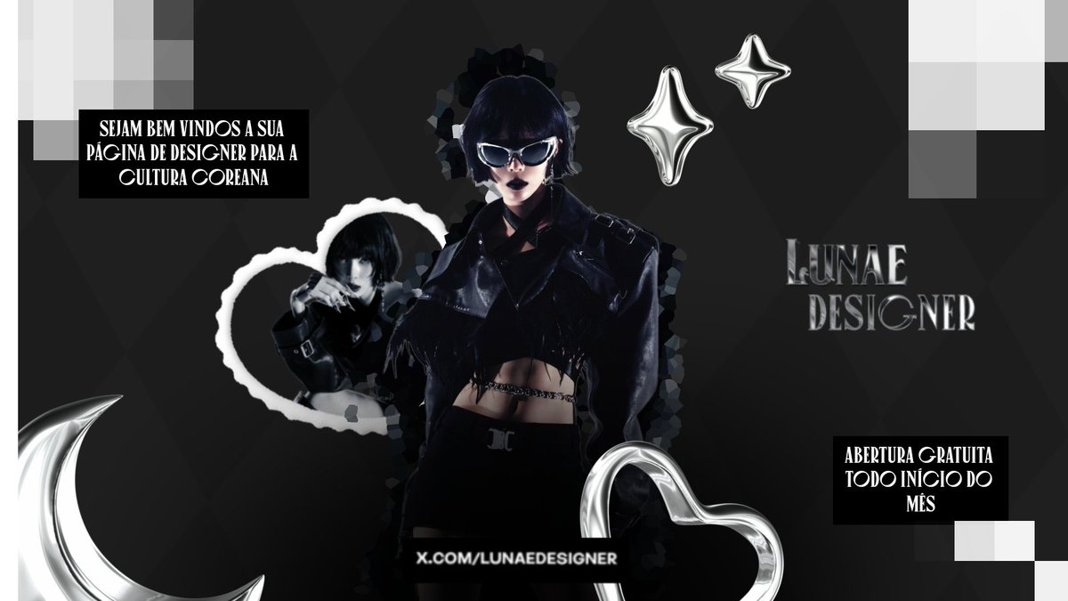 lunaedesigner's tweet photo. 🌙- Bem vindos à LUNAE DESIGNER

✨Projeto SOLO de design PAGO e GRATUITO para a cultura coreana!

⚡Nosso Portfólio : https://t.co/n7CKFdIhCh
🌜 Nossos termos e condições: https://t.co/I3pd3jsbqw https://t.co/F5NSMbg2qb