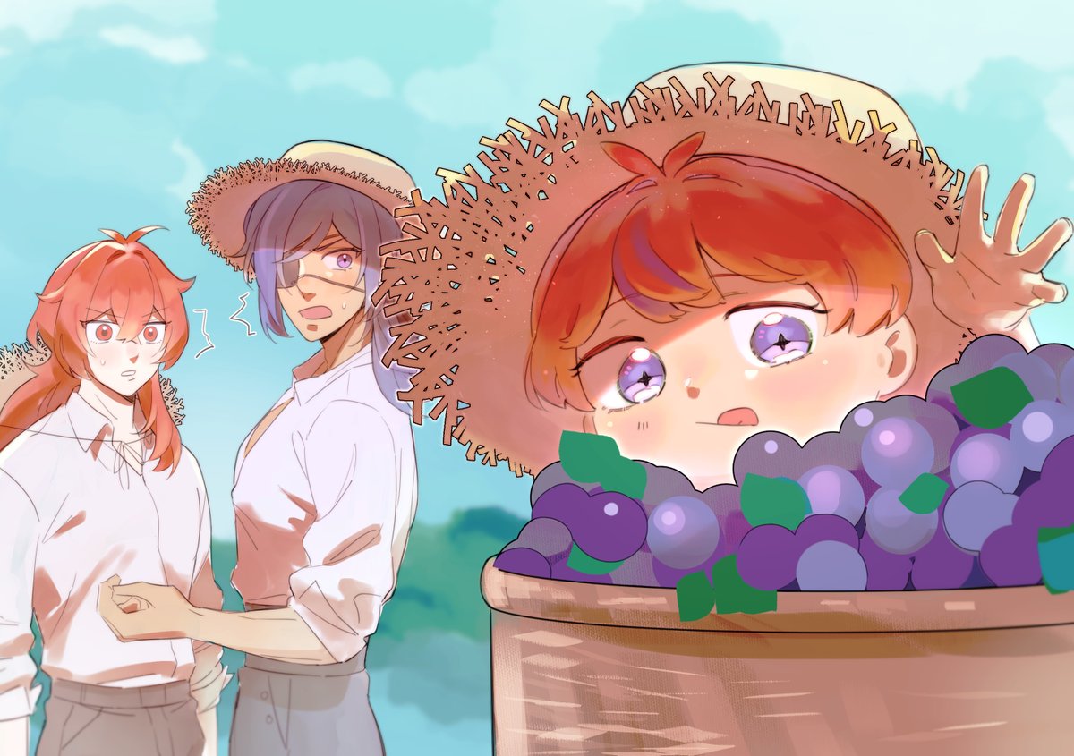 can't help his sweet tooth🍇 #kaeluc