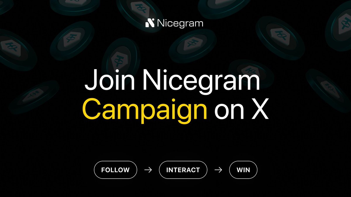 Join the Nicegram Giveaway on X

How to enter?

⚡ Follow <a href="/nicegramapp/">Nicegram</a> on X
⚡ Like and retweet this post
⚡ Tag 3 friends

⏰ End Date: November 22

20 Random winners will win 5 USDT each
#giveaway #airdropblgspot #airdropdetective #Airdrops