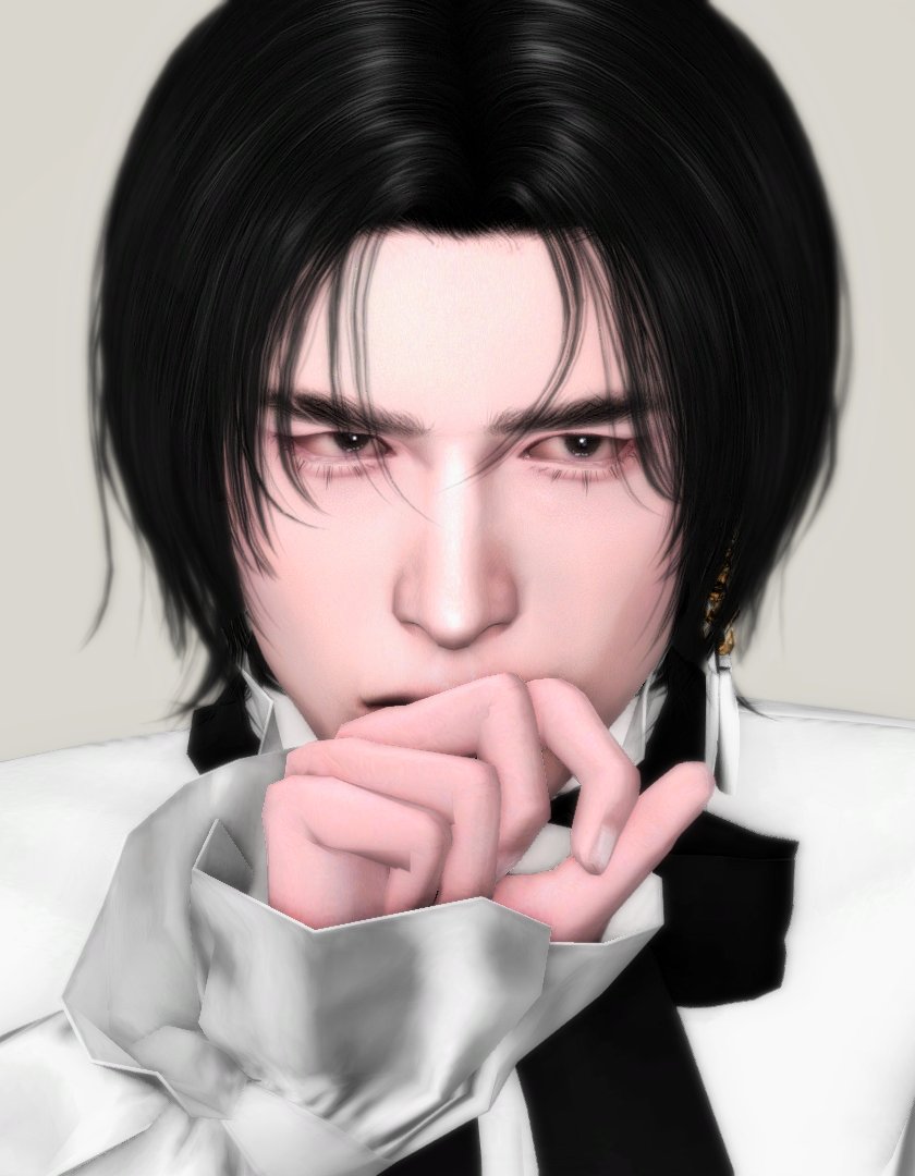 TS4_CHAMCHIMAN's tweet photo. #ShowUsYourSims 
장발은 어려워 https://t.co/ncUckI9zVi