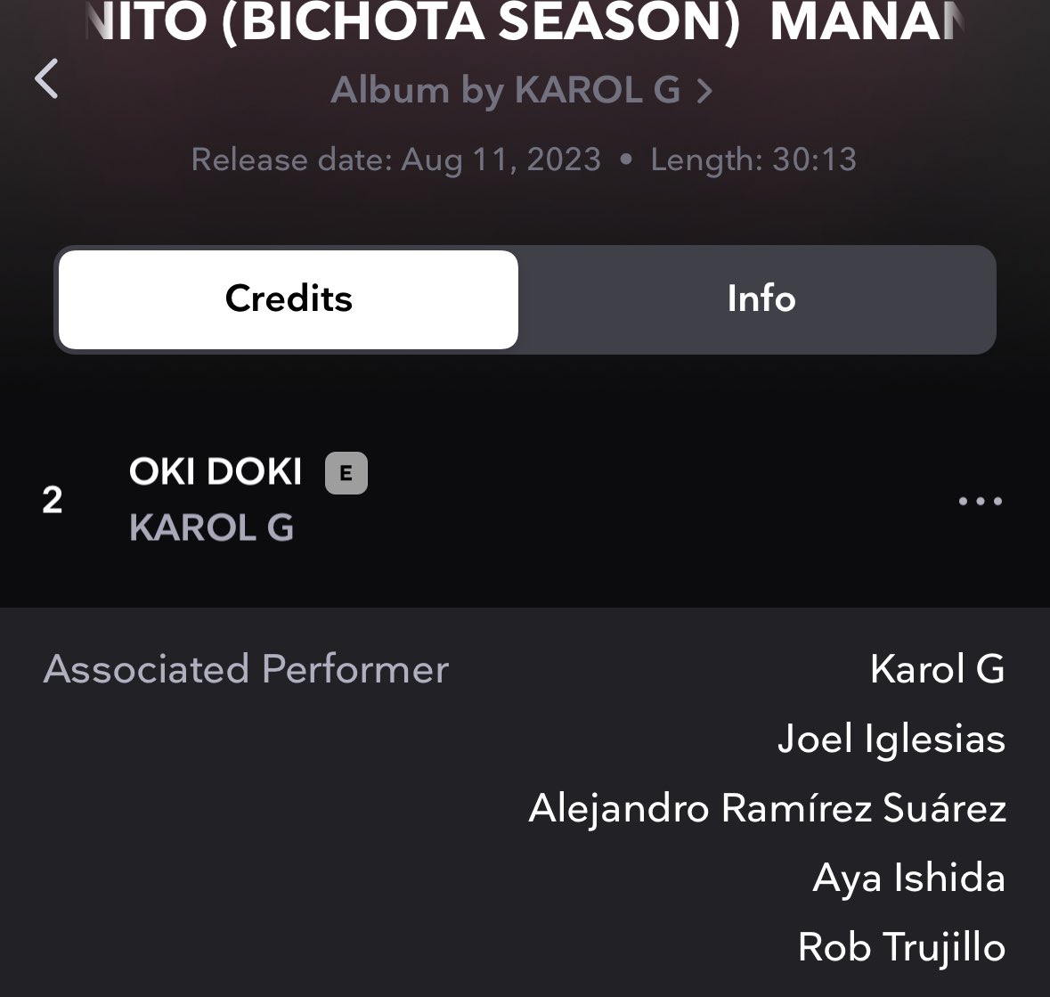 Mañana Será Bonito (Bichota Season) ganó un Latin Grammy!
Estoy muy agradecido de ser parte de este álbum ganador ⚡️
Gracias <a href="/karolg/">LABICHOTA</a> y <a href="/yegiraldo_/">Jessica giraldo navarro</a> por confiar en mí e invitarme a contribuir en este gran álbum lleno de gente tan talentosa🙏🏻