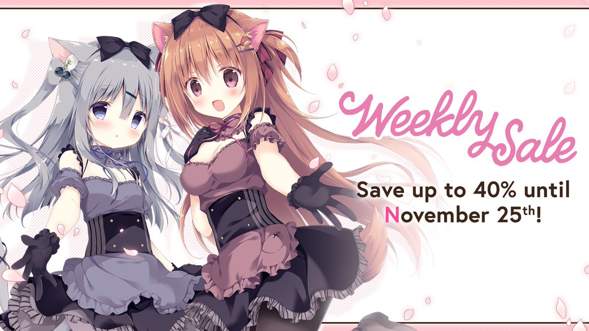sekaiproject's tweet photo. Enjoy discounts up to 40% this week on Steam! 

40% OFF Amairo Chocolate
https://t.co/OyL6nFvpen

25% OFF Amairo Chocolate 2
https://t.co/DQGqwEf0ww

30% OFF QUALIA ~The Path of Promise~
https://t.co/ayk3yDr6Wr https://t.co/t9YtHXsoO6