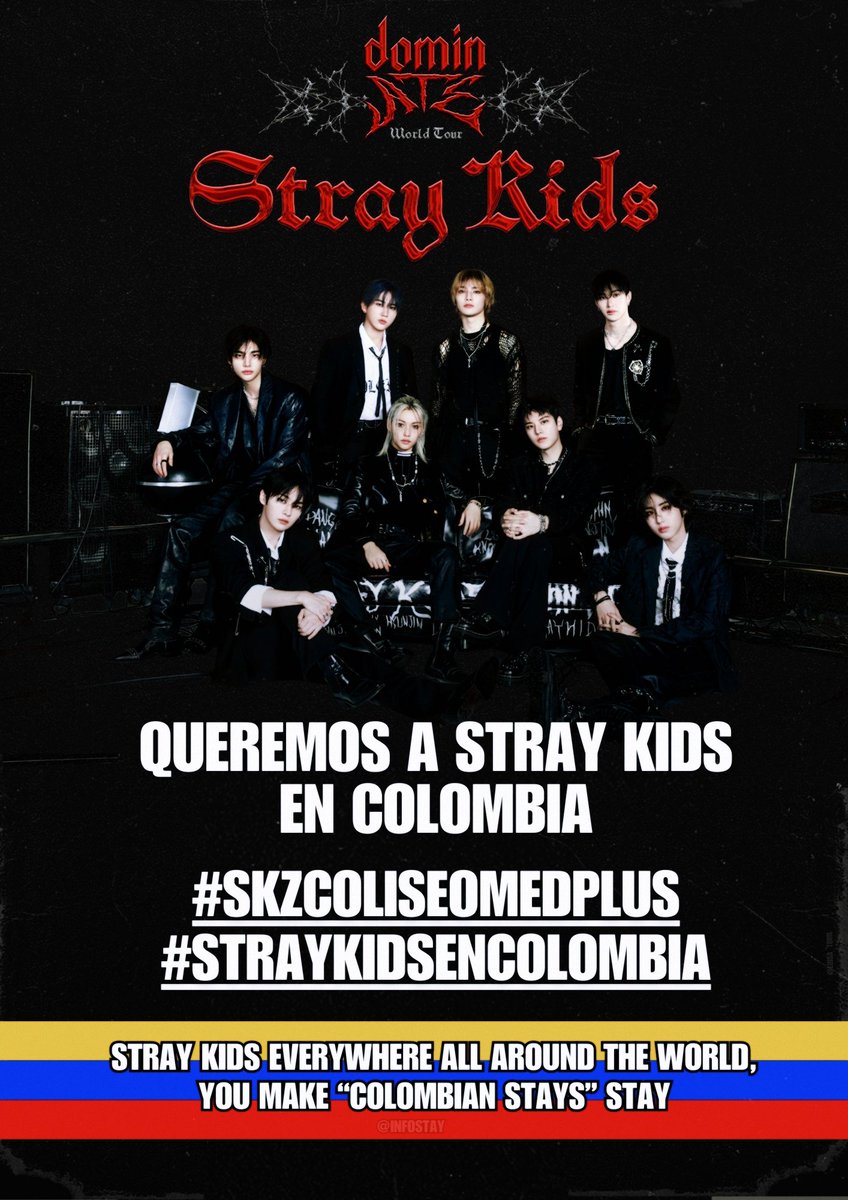 Andree_mnd's tweet photo. Tenemos la plata, las ganas, la gente, la tendencia pero nos falta el grupooooo, tráiganlos por amor a Jesús 
#SKZColiseoMedplus #StrayKidsEnColombia
@OcesaColombia @paramo_presenta @LiveNation @LiveNationKpop @jypnation https://t.co/yNsEq8g2nc