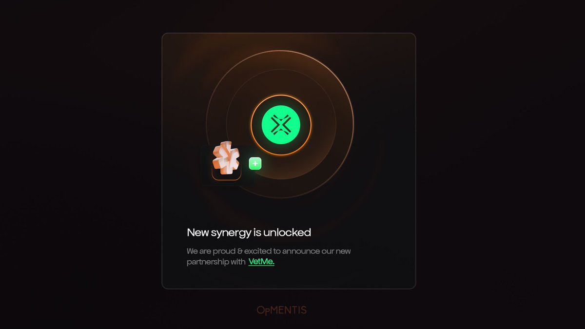opmentis_ai's tweet photo. 🔥 🔥 Big News, everyone! $OPM is now officially listed on @VetmeToken OTC DEX! 

🚀 This marks a significant step forward for our community, opening up new opportunities for trading and engagement. 

Take a moment to check it out, get involved, and share your feedback with us. https://t.co/LkosTFTyzw