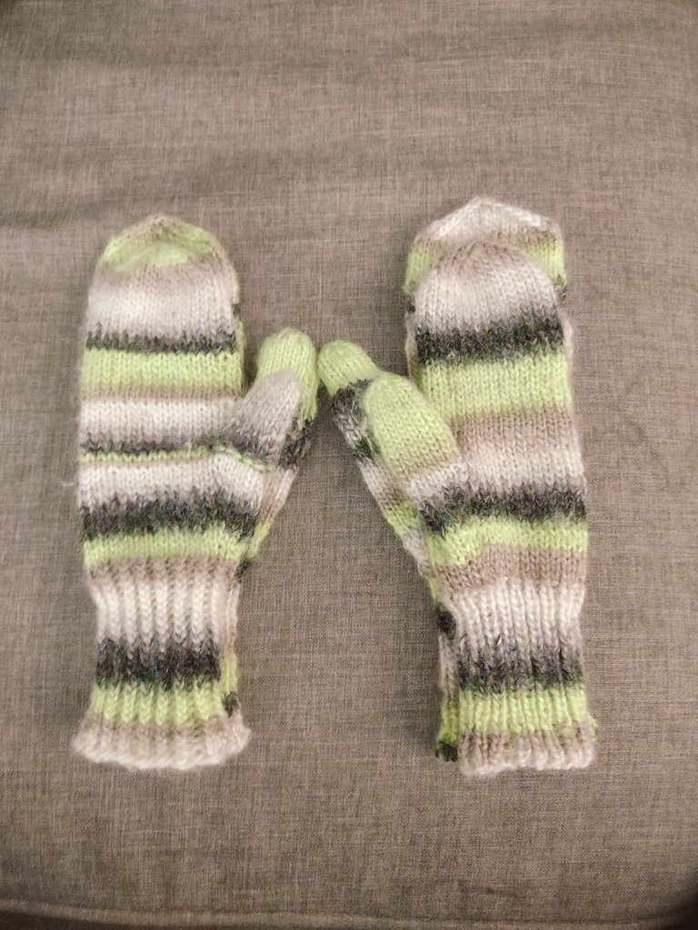 inthereveries's tweet photo. I know Cody's hands are bigger than mine but for some reason it's funny just to see the difference in the mittens I knit for me versus the ones I knit for him 😂 but now we're matchy and cozy 🖤 https://t.co/eVhS1d5JwY