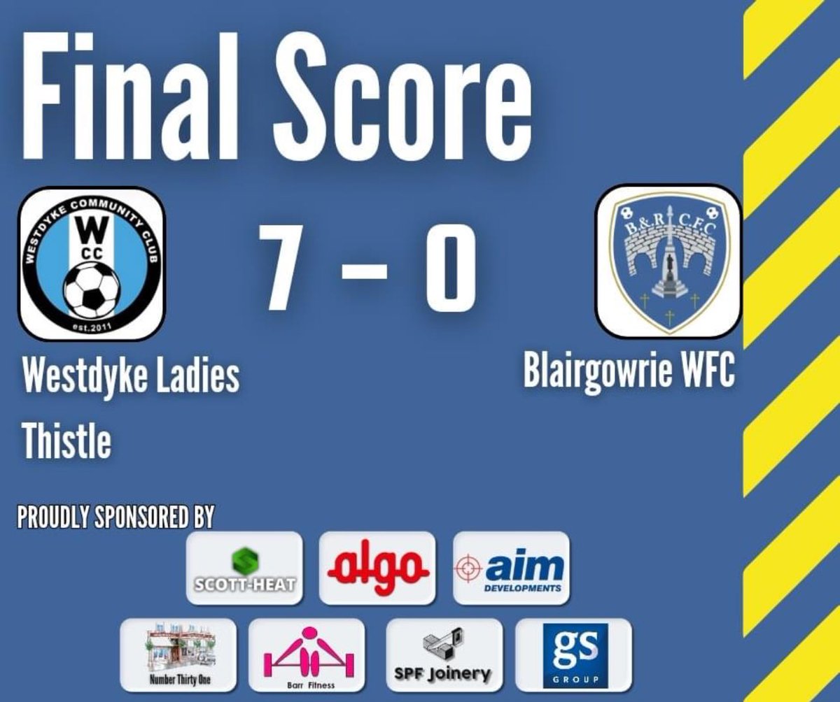 Blairgowrie Ladies FC tweet media