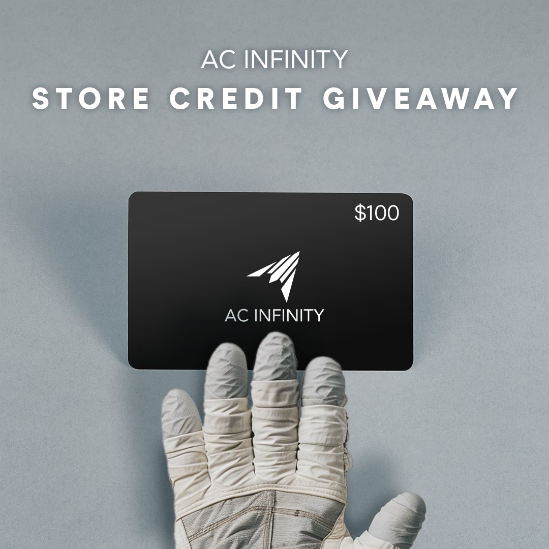 🎉 SURPRISE GIVEAWAY! 🎉 We're giving away $100 store credit to one lucky follower! 💸✨

To enter:
✅ Follow @ACInfinity
✅ Like &amp; RT this tweet
✅ Tag 2 friends in the comments

Don't miss out! Winner announced on November 22nd. Good luck!