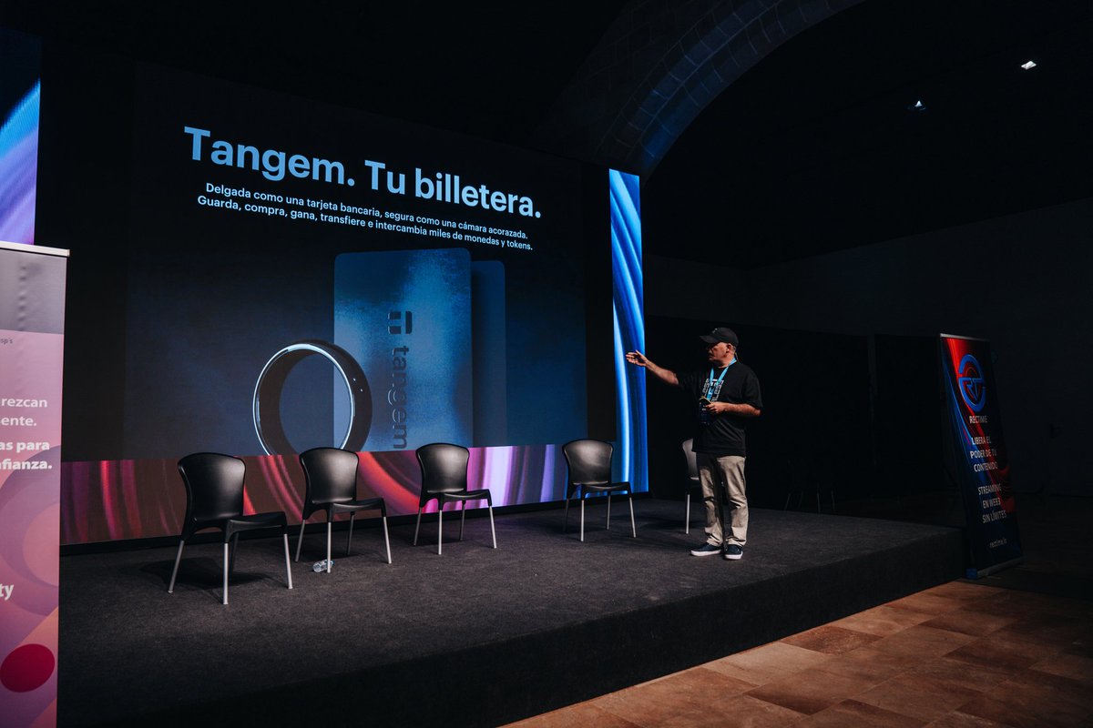 venom1977t's tweet photo. Yesterday, I had the privilege to represent @Tangem at Web3 Congress Meeting Point BCN hosted by @RecTimeOficial
Long life to crypto and to descentralization and a BIG thank you to all the attendees. We're still early!!! 😃🔥🔥🔥
#SelfCustody #Decentralization #WCMP #Tangem https://t.co/KzrkFvnNeB