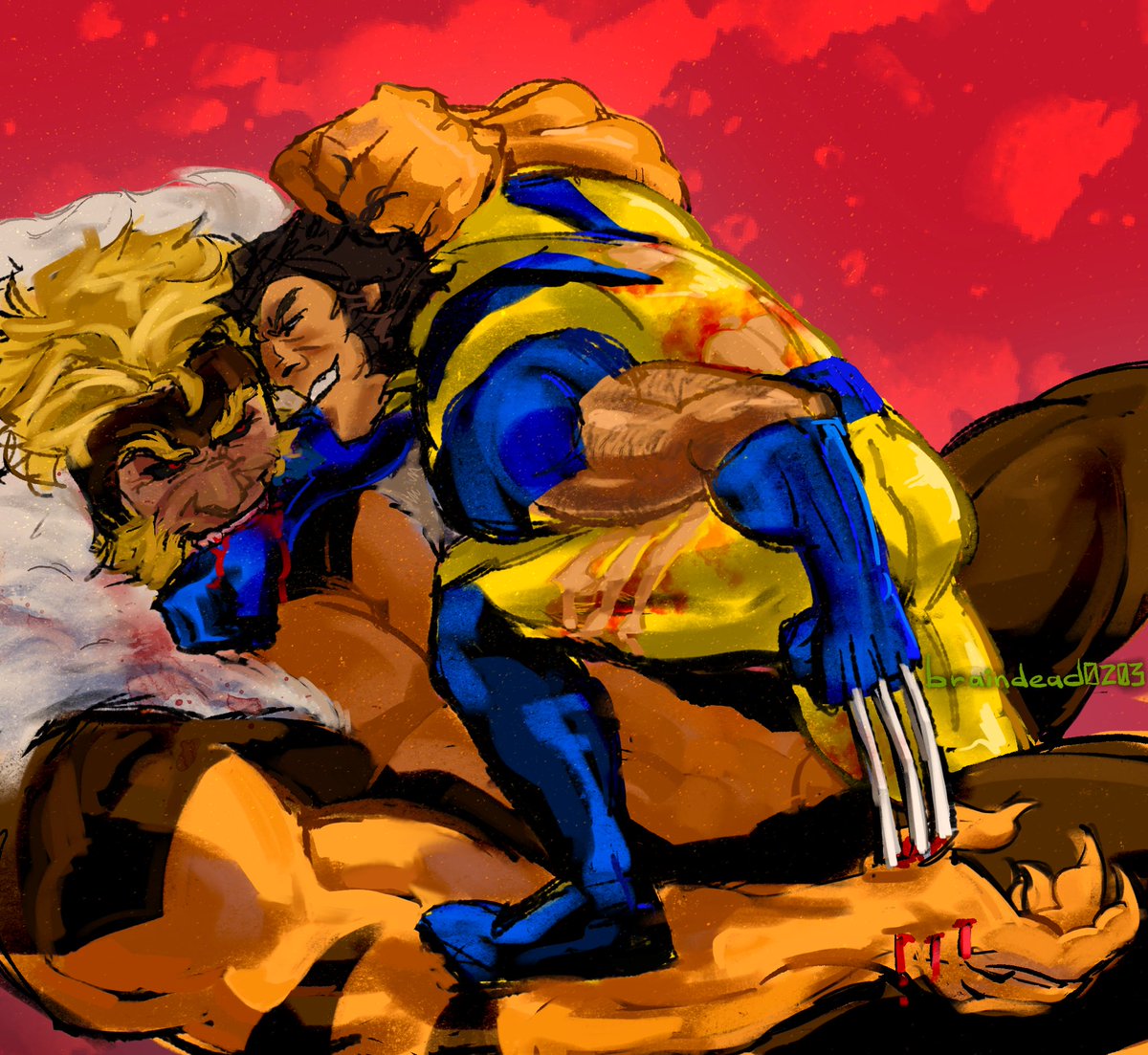 comic wolvertooth fans come get your food #sabrevine