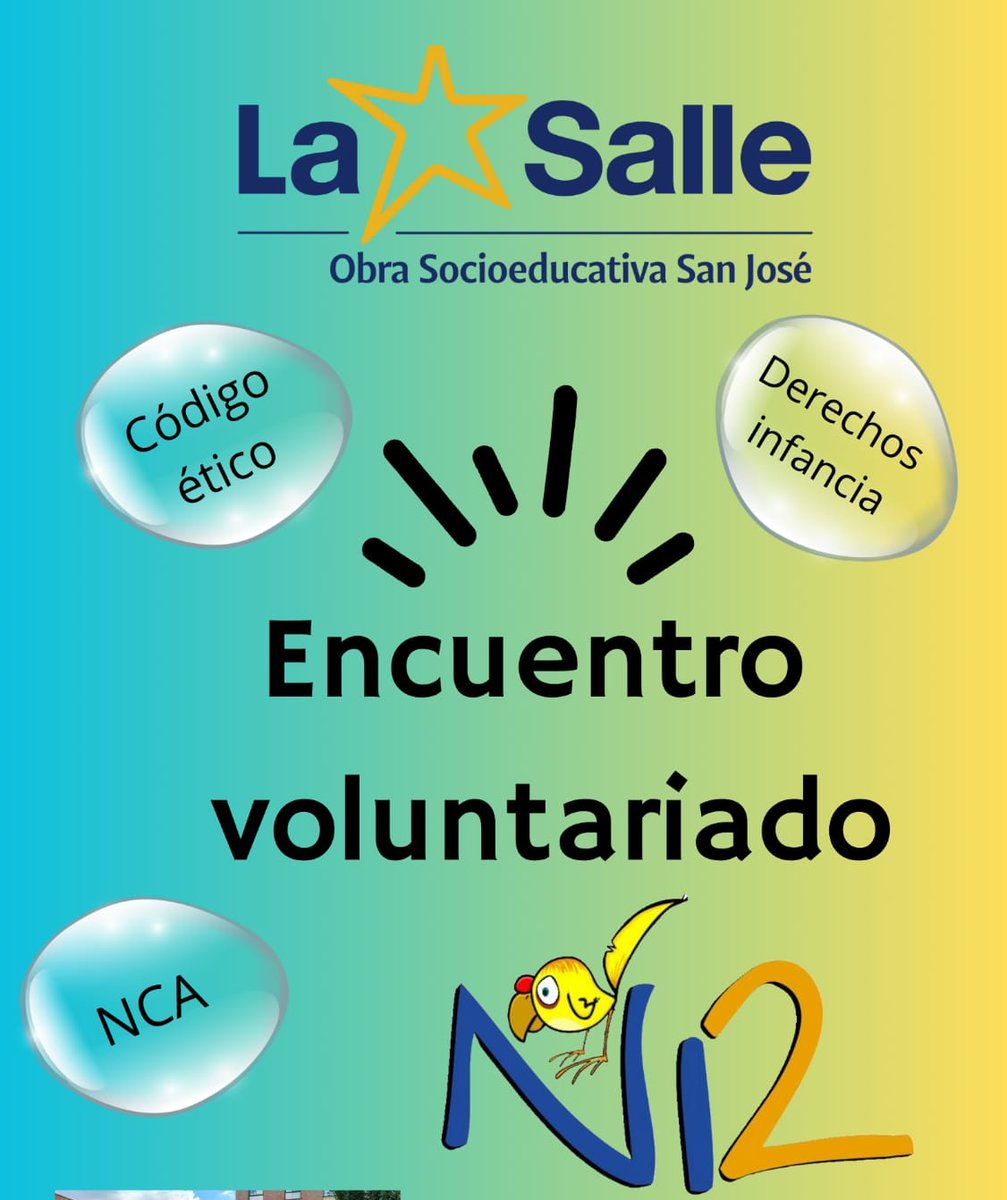 #EspacioNi2 
Durante esta semana tenemos los encuentros de formación con nuestros voluntarios que cada día ayudan a los niños y niñas.
Gracias a todos