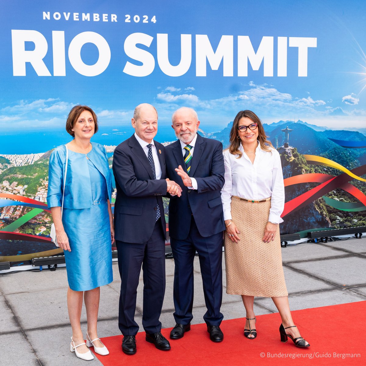 KanzlerScholz's tweet photo. Sou grato ao Presidente @LulaOficial pela criação Aliança Global Contra a Fome e a Pobreza. A Alemanha foi o primeiro país do G20 a aderir a esta iniciativa e hoje, no Rio, outras grandes economias se juntaram. Esse é um importante sinal. https://t.co/nycv7QZ81n