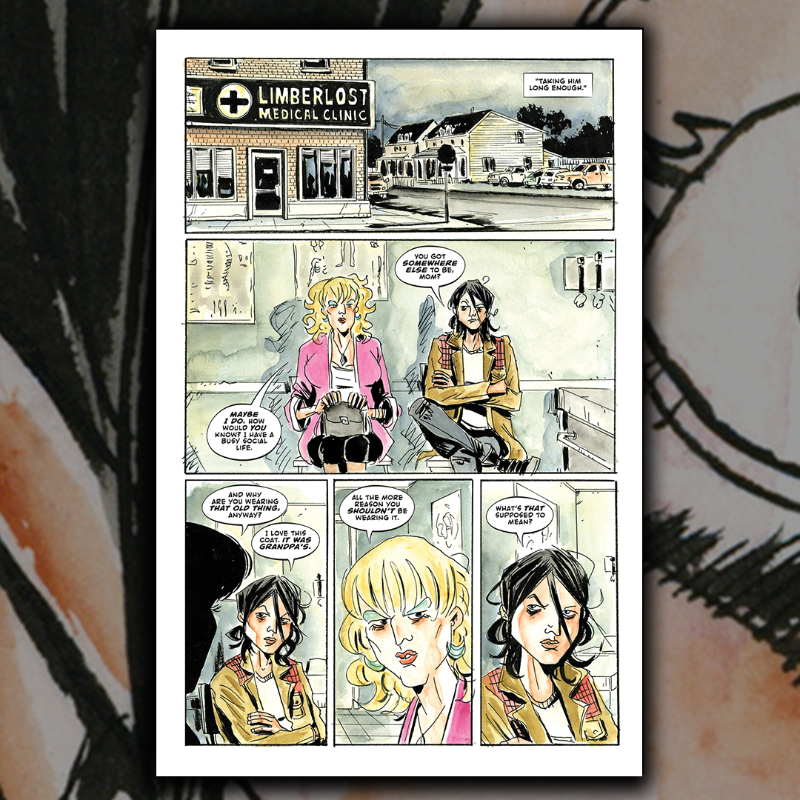 boomstudios's tweet photo. Theresa thrusts herself into the Unseen World in an effort to be rid of her powers, but danger lurks not far behind…

Here’s your first look at MINOR ARCANA #4 by the iconic Jeff Lemire!

Final day to pre-order is this Monday, November 25th. Available Wednesday, December 11th!