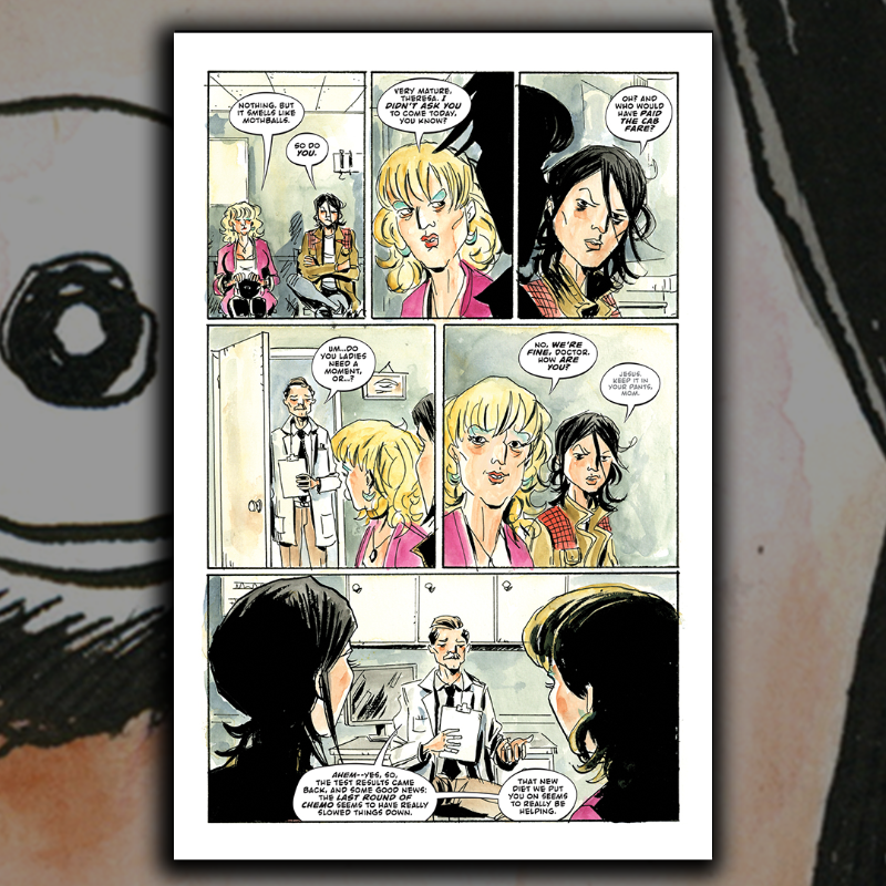 boomstudios's tweet photo. Theresa thrusts herself into the Unseen World in an effort to be rid of her powers, but danger lurks not far behind…

Here’s your first look at MINOR ARCANA #4 by the iconic Jeff Lemire!

Final day to pre-order is this Monday, November 25th. Available Wednesday, December 11th!