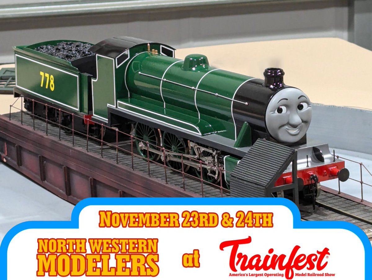 Who's this spinning 'round the turntable? It's Richard! He'll be joining us at Trainfest in Milwaukee, Wisconsin! 
We can't wait to see you there!