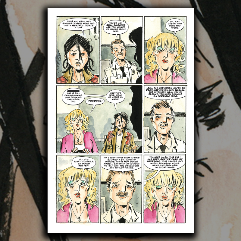 boomstudios's tweet photo. Theresa thrusts herself into the Unseen World in an effort to be rid of her powers, but danger lurks not far behind…

Here’s your first look at MINOR ARCANA #4 by the iconic Jeff Lemire!

Final day to pre-order is this Monday, November 25th. Available Wednesday, December 11th!
