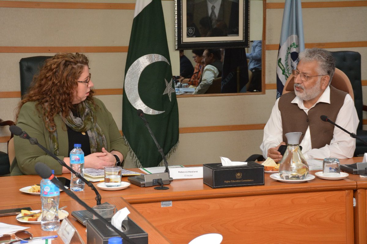 Day 2 in Pakistan! We were in full swing on our first full day here. Most of the team met with the Pakistan Higher Education Commission and its leader, Dr. Mukhtar Ahmed. This was a follow-on after meeting virtually last year. <a href="/hecpkofficial/">HEC Pakistan</a> <a href="/profpasha/">Shaheen Pasha</a>