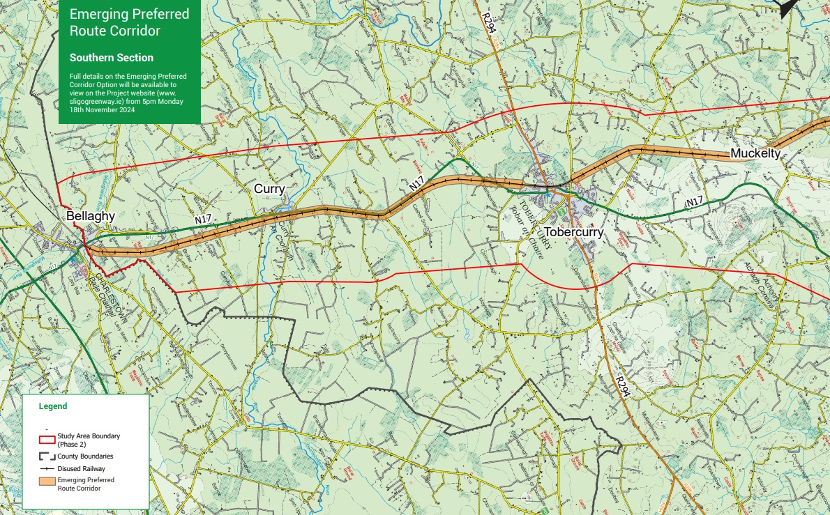 The preferred route option for the
#Sligo #Greenway has been published today. Please ask any #Mayo candidate's why it is not being extended on to #Claremorris ??? <a href="/Alan_Dillon/">Alan Dillon</a> <a href="/daracalleary/">Dara Calleary</a> <a href="/thecontel/">Connaught Telegraph</a> <a href="/radiomidwest/">Mid West Radio</a> <a href="/WesternPeople/">Western People</a> <a href="/themayonews/">The Mayo News</a>