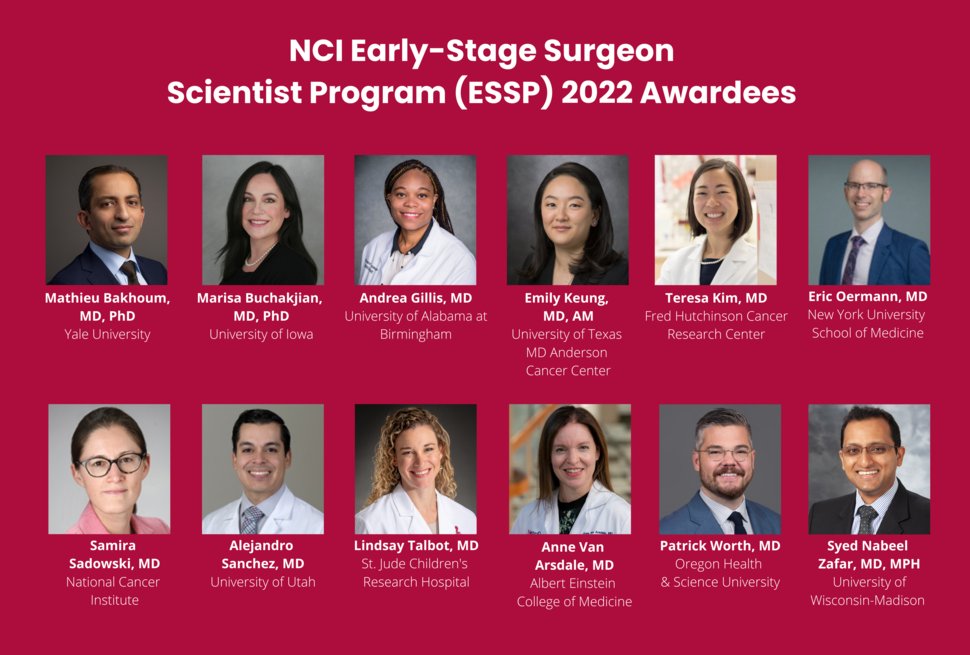 Dr. Kimryn Rathmell (@ncidirector) on Twitter photo I was thrilled to meet with all three cohorts of <a href="/theNCI/">National Cancer Institute</a>’s Early-Stage Surgeon Scientist Program earlier today! They're an essential part of the future of cancer research, with a rare, unique blend of practical expertise and scientific acuity. go.nih.gov/yI2M698 I was thrilled to meet with all three cohorts of <a href="/theNCI/">National Cancer Institute</a>’s Early-Stage Surgeon Scientist Program earlier today! They're an essential part of the future of cancer research, with a rare, unique blend of practical expertise and scientific acuity. go.nih.gov/yI2M698