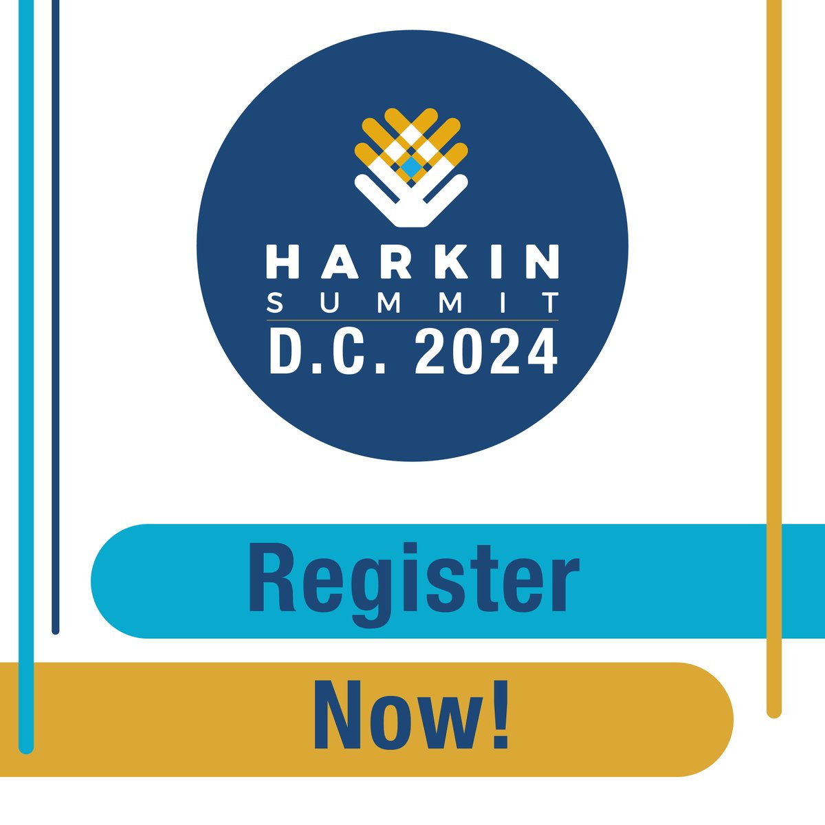 We are officially one month away from the <a href="/HarkinSummit/">Harkin Summit</a>! The event will feature speakers from the Department of Labor, the Social Security Administration, Microsoft, the World Bank, and more. Register now: bit.ly/4fvEM7Y #HarkinSummit24
