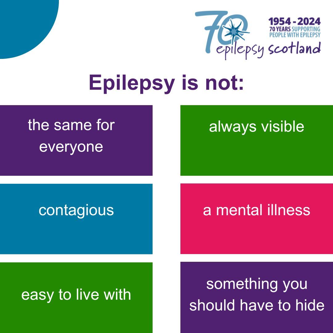Learn more about epilepsy via our website at buff.ly/47JWRKU

#Epilepsy #EpilepsyAwareness #Seizures #SeizureAwareness