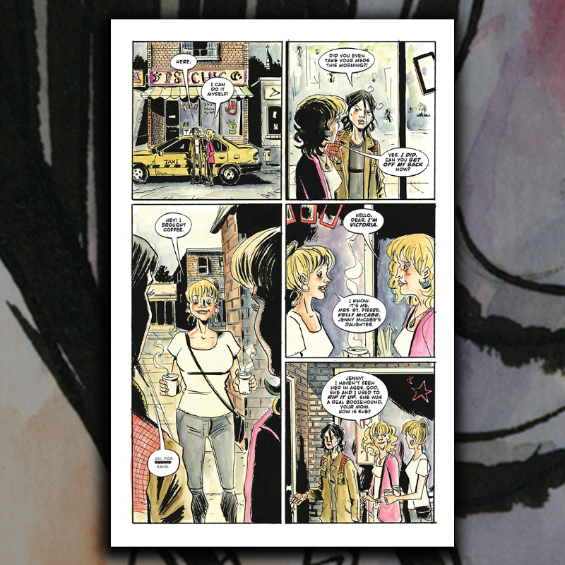 boomstudios's tweet photo. Theresa thrusts herself into the Unseen World in an effort to be rid of her powers, but danger lurks not far behind…

Here’s your first look at MINOR ARCANA #4 by the iconic Jeff Lemire!

Final day to pre-order is this Monday, November 25th. Available Wednesday, December 11th!